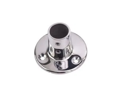 280901-1 – SEA DOG Boat Rail Fitting, 2-3/4 Round Base 90 Degree Angle Stainless Steel 1 Inch Outer Diameter